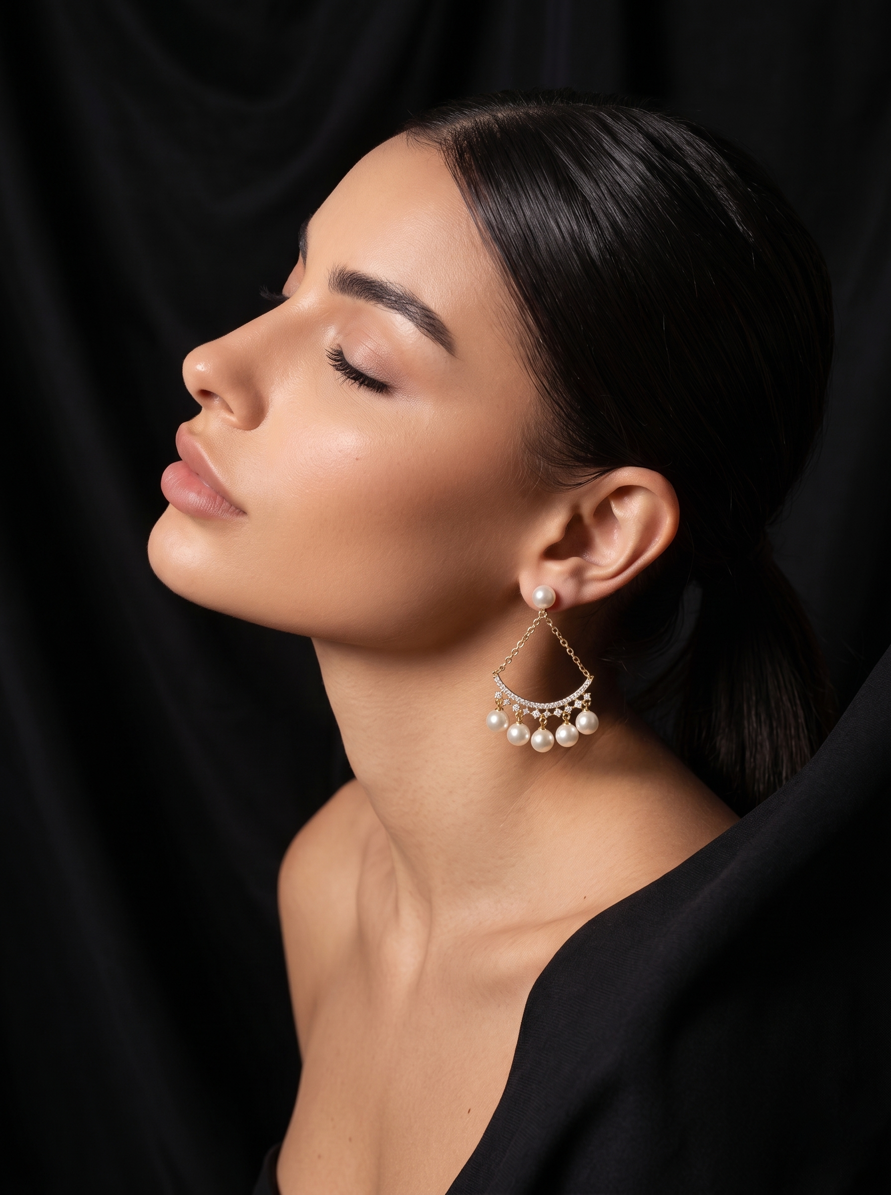 Moonlight earrings